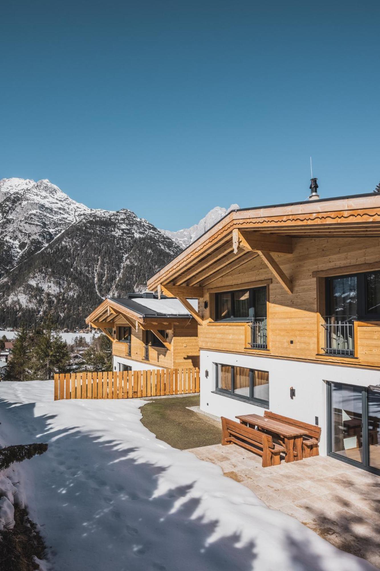 Wilderer Chalets 2-4 Personen Leutasch Exterior foto